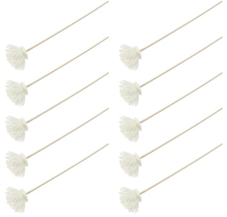 Toyvian 24 Piezas Unidades Flores Aromáticas Naturales para Difusor sin Fuego Accesorios de Aromaterapia con Varillas de Madera para Ambientar Hogar para Sala Baño y Oficina