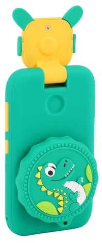 SPYMINNPOO Cellulare con Fotocamera per Microscopio per Bambini con Obiettivo Ribaltabile a 180°, Strumento di Esplorazione Scientifica con Touchscreen HD 1200x per l'apprendimento STEM e la (GREEN)