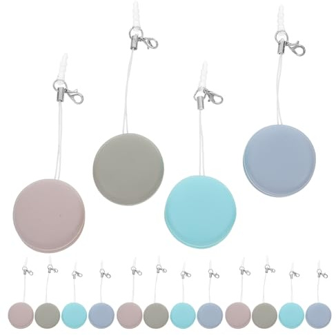 Ipetboom Lot de 20 Chiffons de Nettoyage d'Écran Téléphone Portable en Microfibre Macaron, 4 Couleurs 5 Pièces Chacune, Ultra-Doux, Multi-Usages pour Lentilles, Écrans Tactiles et