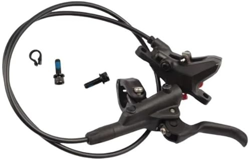 cyklar bakbromstrumma M6100 Hydraulisk skivbroms 2 kolvar Vänster Fram 800mm Höger Bak 1650mm Med G05s Pads MTB Cykel Cykelbroms Bakre rullbromssats(Left front 800mm)
