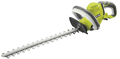 Ryobi RHT4550, Tagliasiepi Elettrico a Filo con Motore da 450 W, Lame a Doppia Azione da 50cm con Affilatura al Diamante, 1600 Giri al Minuto