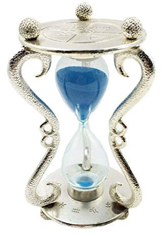 Tubayia 3 Minuti Clessidra per Uova con Cornice in Metallo per Bambini Giocattolo Regalo Decorazione Principale