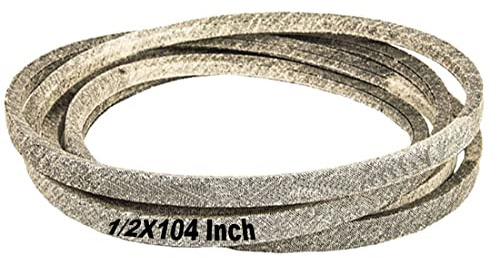 (A102) 0.5x 104 Cinghia triangolare avvolgibile a secco in Kevlar 754-0641 954-0641 GY20570 GX20072 è adatto per John-Deere AYP CUB-CADET