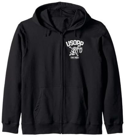 One Piece Usopp Chapeau de paille Pirates Slingshot Sniper Anime Sweat à Capuche