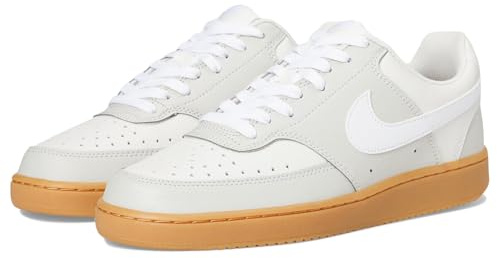 Nike IB7939-072 W Court Vision LO Mujer Light Bone/White-Phantom-Gum Yellow EU 37.5