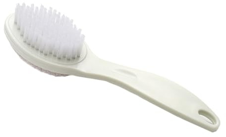 HAPINARY Doppelseitiger Hornhautentferner mit Bimsstein aus Ps Material zum Peeling Abgestorbener Haut und Fußpflege mit Praktischem Aufhängeloch für Einfache Handhabung Zufällige Farbe
