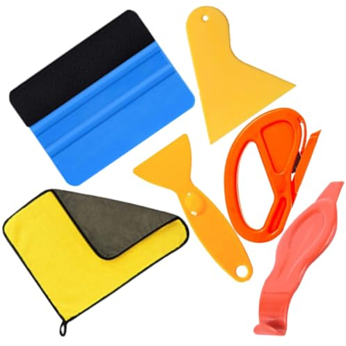 DOITOOL Herramientas Empapelar Kit Herramientas Alisar Raspador Empapelar Escobilla