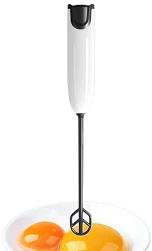 Miscelatore Elettrico A Mano - Potente Palmare Del Frullatore Di Immersione | Electrics Milk Foam Maker | Mini Frode Senza Filo Adatto Per Caffè, Lattes, Frappè, Frullati, Cottura E Usi Della Cucina D
