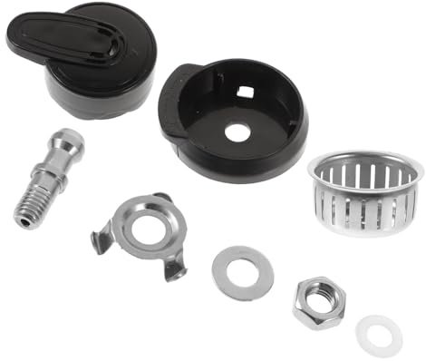 DECORNIJIA Kit de Válvulas para Olla Presión Eléctrica Accesorios de Repuesto con Válvula de Liberación de Vapor y Regulador de Presión de Inoxidable y para Alimentos Set de Unidades