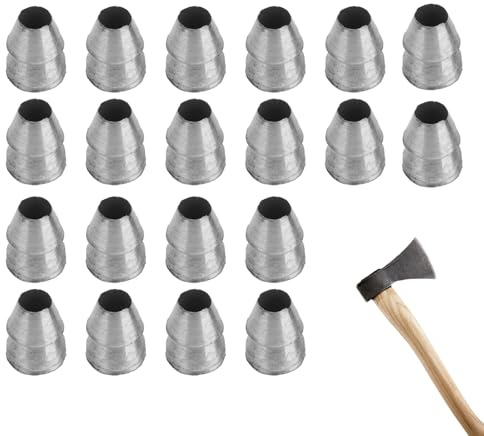 Cunei per manici di , cunei per manici di utensili - Kit cunei di sicurezza in metallo,Strumenti di installazione del set di , con manico rotondo, conici in acciaio per slitta con da