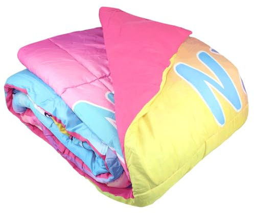 Acomoda Textil - Edredón Nórdico Infantil Suave y Cálido Ideal para Cama 90 o 105. Relleno Acolchado Estampado Ligero y Transpirable de Fácil Lavado. (Modelo D, 90 cm)