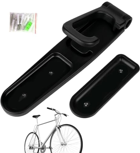 Portabiciclette Da Garage - Appendibici Regolabile e Pieghevole - Appendiabici Da Parete Per Immagazzinamento,per Biciclette Ibrida e da Strada Ideale per Interni Garage Soggiorno