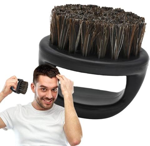 Bartbürste für Herren, Wikinger-Bartbürste, tragbar, mit Griff, Geschenk | Set für die Bartpflege für Herren, für Vater, Ehemann, , schnell trocknend