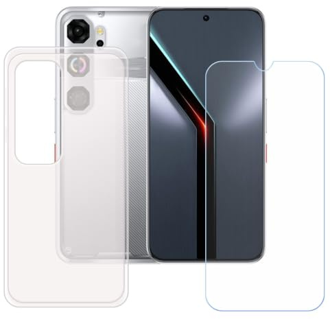 BMPNLSZ Translúcido Funda para Nubia Neo 5 GT+ Screen Protector