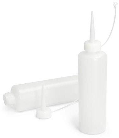 Pati-Versand Spritzflaschen | Backzubehör für Pralinen, Torten und Verzierungen | 2er Set | 250 ml