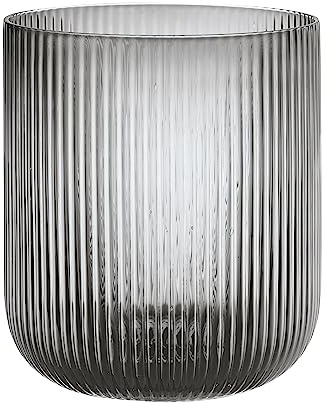 blomus – VEN– lykta storlek L, mild gråton, elegant blickfång som lykta eller vas, färg rök (66250)