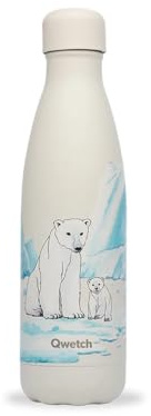 QWETCH - Bouteille Isotherme - Ours Polaire 500 ML