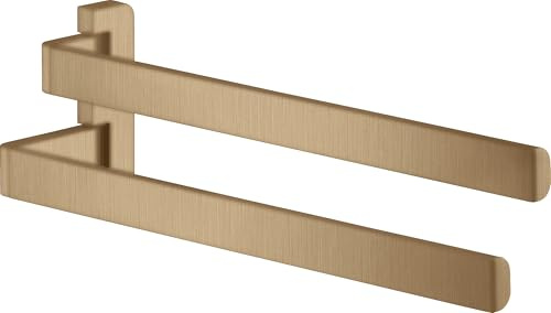 hansgrohe Handtuchhalter Axor universal 409mm, 2-arm, schwenkbar, Brushed Bronze