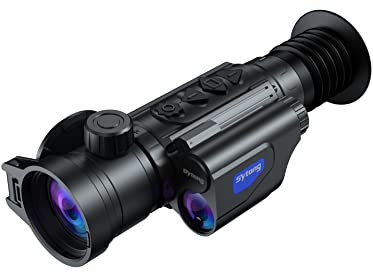 Sytong XM06 640 * 480 35 mm Portata termica con lungo telemetro Caccia Notturna Visualizzazione Termica Monoculare con Bianco Caldo, Nero Caldo, Rosso Caldo, Fusione, Bordo