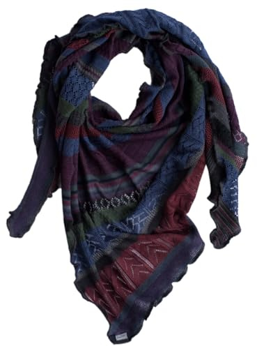 Invero, Merino triangulär scarf, Kyra, 100 % ull, nakteral, one size
