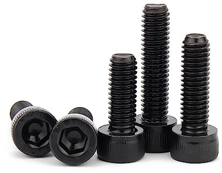 5stk M14-1.5×35mm Metrisches Feingewinde 12.9 Grade schwarz legierter Stahl Sockel Head Cap Schrauben