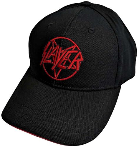 Slayer Pentagram Band Logo Baseball Cap One Size