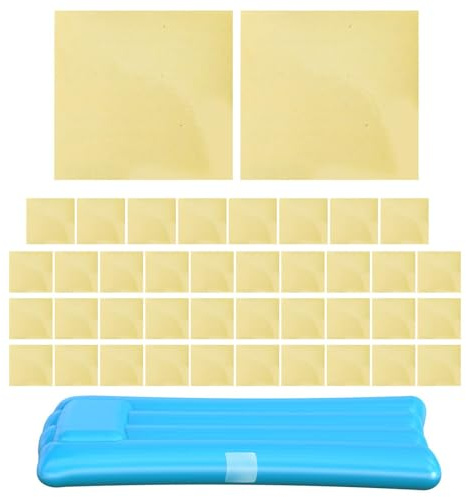 Kit patch per zattera, Kit patch per materassi ad aria | Patch adesivo per riparazione piscina | Kit di riparazione patch gonfiabili, nastro impermeabile per riparazione piscina, p