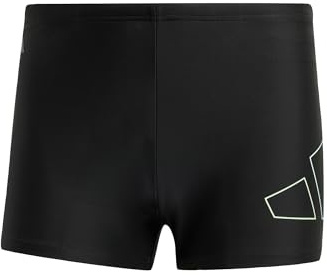 adidas Homme Big Bars Swim Boxers, Black, 40