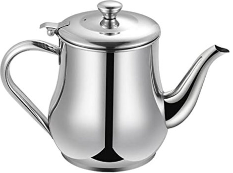 Cabilock Recipiente Para Aceite De Cocina Inoxidable 70 Onzas Con Colador Acero Inoxidable Filtro Para Grasa y Aceite Uso Doméstico Almacenamiento Práctico