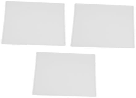 Housoutil 3piezas Tapete De Silicona Para Mantel De Bricolaje Reutilizable Para Manualidades