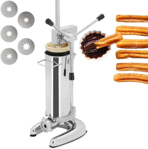 Manuelle Churro- und Donut-Füllmaschine aus Edelstahl für Bäckereien, Dessertläden und den Heimgebrauch