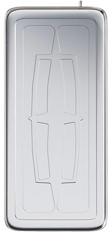 Bandeja de Goteo del Aire Acondicionado Material de Acero Inoxidable, Con Manguera Flexible de 2m, Bandeja Drenaje de la Unidad Exterior del Aire Acondicionado(100 * 47.5cm)