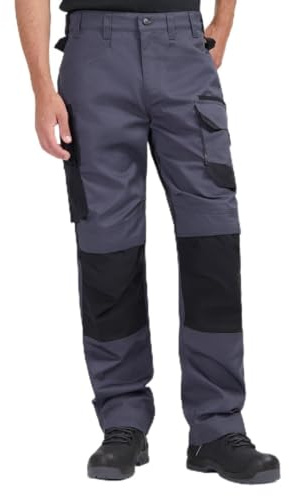 Faze.One Mardi 4K Arbeitshose für Herren | Stretch-Arbeitshose für Männer | Mit Kniepolstern | Robuste Workwear für Profis | Semi-Stretch TC-Gewebe mit 4-Wege-Ripstop