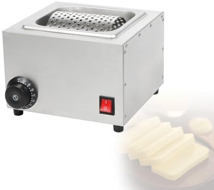 Electric Butter Applicator Heated Butter Roller Fast Even Buttering Adjustable Heat Stainless Steel Ideal for Toast Bagels Burgers