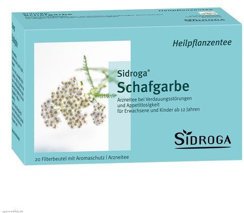 SIDROGA Schafgarbe Tee Filterbeutel 20 St