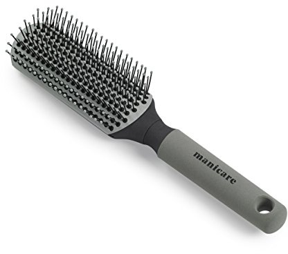Manicare Ceramic Styling Brush, Grooming, Styling And Blow Drying Hair, Suitable For All Hair Lengths And Types, Non-Slip Handle, Ball Tipped Bristles, Hairdressing Salon Styling And Grooming At Home | For All Hair Lengths And Types, Non-Slip Handle, Ball Tipped Bristles, Hairdressing Salon Styling And Grooming At Home