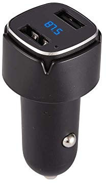 Auto Companion Bluetooth-FM-Transmitter, universales Kfz-Ladegerät mit 2 USB-Anschlüssen und Freisprechfunktion