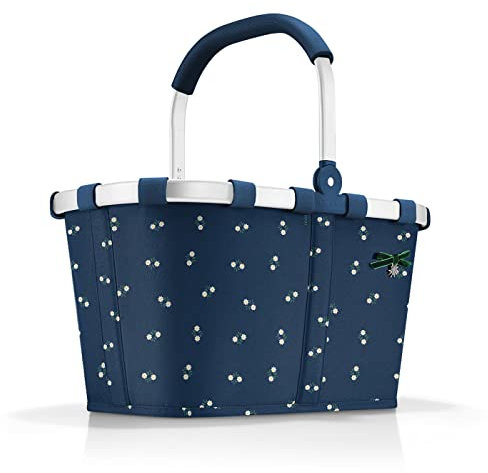 reisenthel carrybag Bavaria 5 blau – Stabiler Einkaufskorb mit viel Stauraum und praktischer Innentasche – Elegantes und wasserabweisendes Design