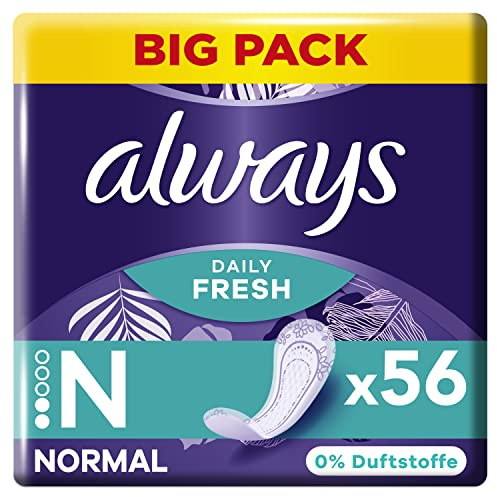always Slipeinlage Daily Fresh Normal ohne Duft 56