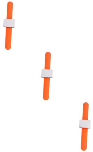 TEHAUX 3stücke Magnetisches -Armband Für Friseure Handgelenk- Für Haarnadeln Und Clips Tragbar Flexibel Orange Für Täglichen Gebrauch