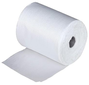 STOUCLA Nastro in fibra di vetro, nastro adesivo per cuciture in fibra di vetro, tessuto rinforzato, 10 cm x 30 m.