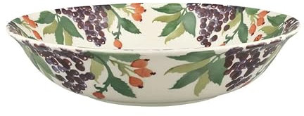 Emma Bridgewater Rosehip and Elderberry Medium Dish/Pasta Bowl