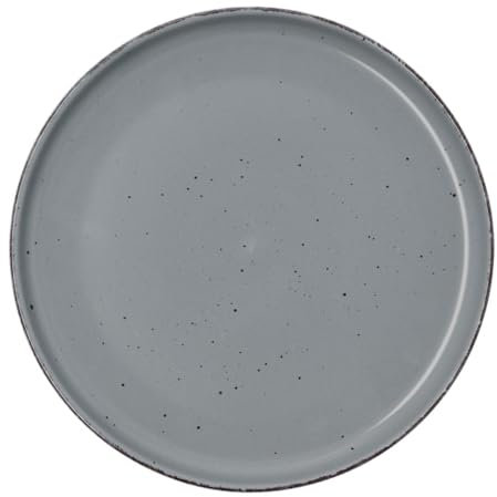 Quid Duna Set 6 Platos Llanos Ceramicos 26,5x2,8cm Otras Ceramicas Apto Microondas Apilable
