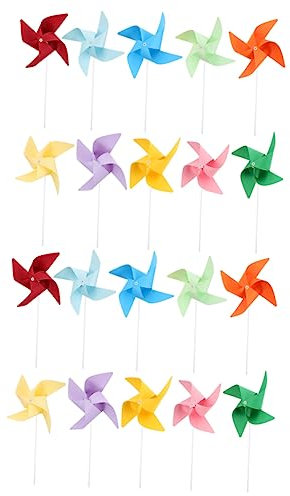 HOOTNEE 20pièces Lot de à Vent Papier Non pour Garçon Fille Jouets De Bricolage Peinture