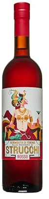 Vermouth Strucchi Rosso 750 ml, Vermouth Italiano Artigianale da Aperitivo, Gusto Intenso di Erbe, Spezie e Scorza d’Arancia, Cocktail Negroni & Milano Torino, Made in Italy