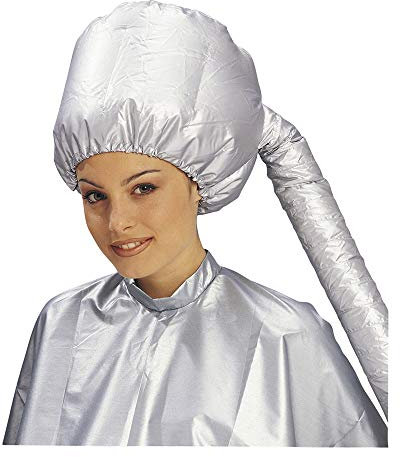 CUFFIA/CASCO ASCIUGACAPELLI ARGENTO GIUBRA