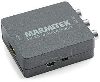 Adattatore da HDMI a SCART - Marmitek Connect HA13 - Convertitore Audio Video Digitale - RCA - Composito - PAL - NTSC - 1080P - Full HD - Nuova sorgente AV con vecchia TV - Nessun software richiesto