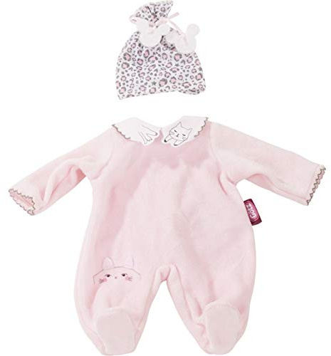 Götz 3402924 Babykombi Animals – Puppenbekleidung Gr. M – 2 teiliges Bekleidungs – und Zubehörset für Babypuppen von 42 – 46 cm