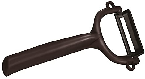 Peeler - Pelapatate in ceramica, con manico spesso, per patate, carote, mela, agrumi, peeler Y