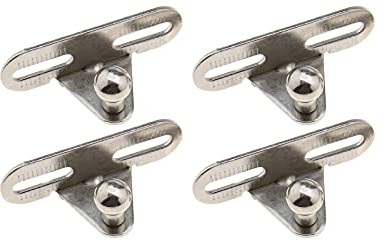 Soportes de montaje para pernos esféricos de 10 mm para rótula de 10 mm, 4 unidades